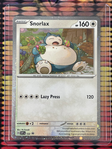 Pokémon Snorlax Holo Promo SVP 122