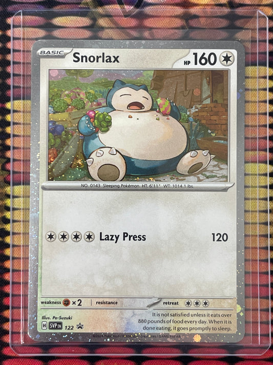 Pokémon Snorlax Holo Promo SVP 122