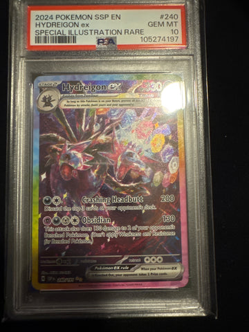 Pokemon Hydreigon ex 240/191 PSA 10