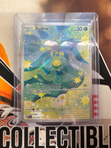 Pokémon Budew 221/217 Ascended Heroes Illustration Rare