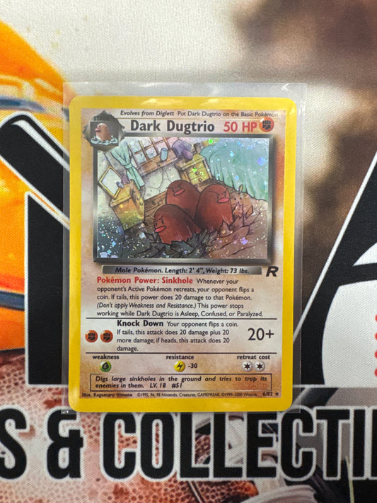 Pokémon Dark Dugtrio Team Rocket 6/82