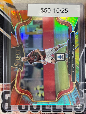 2025-26 Select Serie A Soccer Zlatan Ibrahimović Field Level Tie-Dye /25