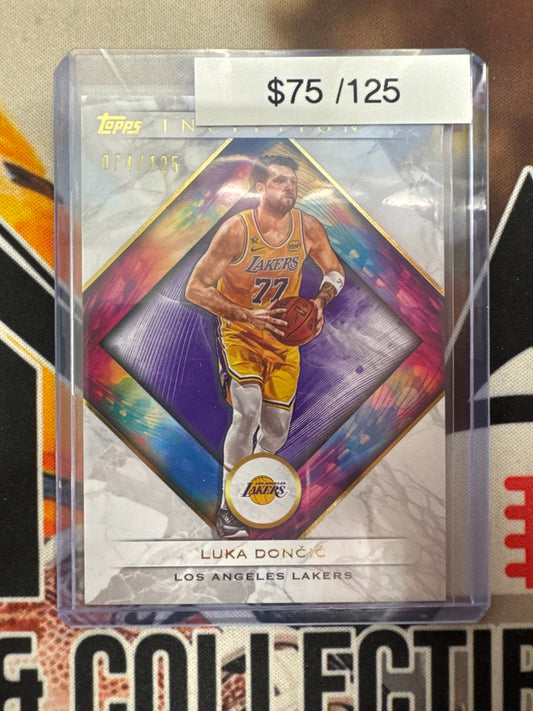 2026 Topps Inception NBA Luka Doncic /125