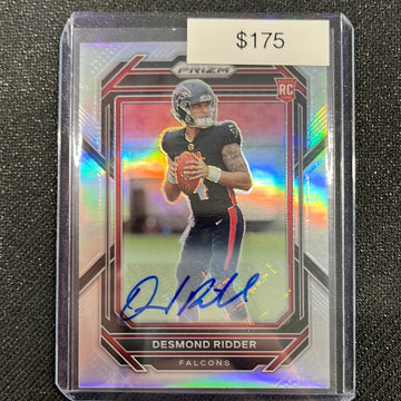 2022 Prizm Desmond Ridder silver auto