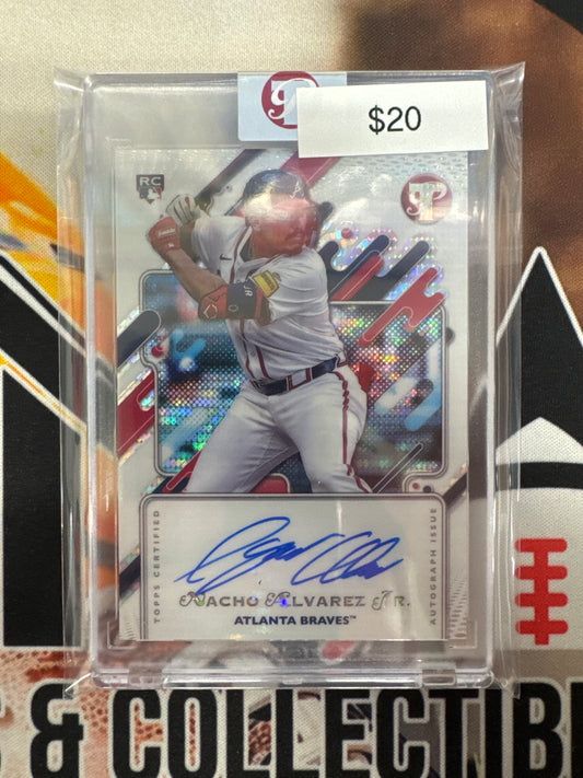 2025 Topps Pristine MLB Nacho Alvarez Jr. Rookie Pristine Autograph