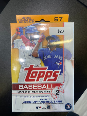 2022 Topps Baseball Series 2 Hanger Box