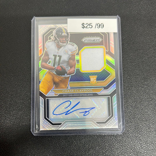 2020 Prizm Chase Claypool RPA #89/99 #33