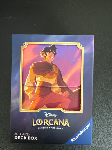 Disney Lorcana Aladdin deck box