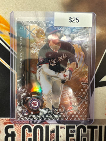 2025 Topps Chrome MLB X Cactus Jack Dylan Crews Rookie Refractor