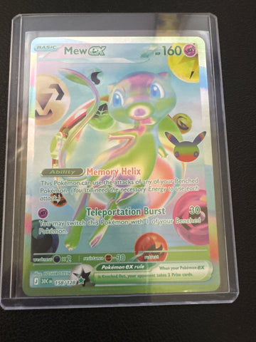 Pokemon Mew ex 158/128 30th Celebration