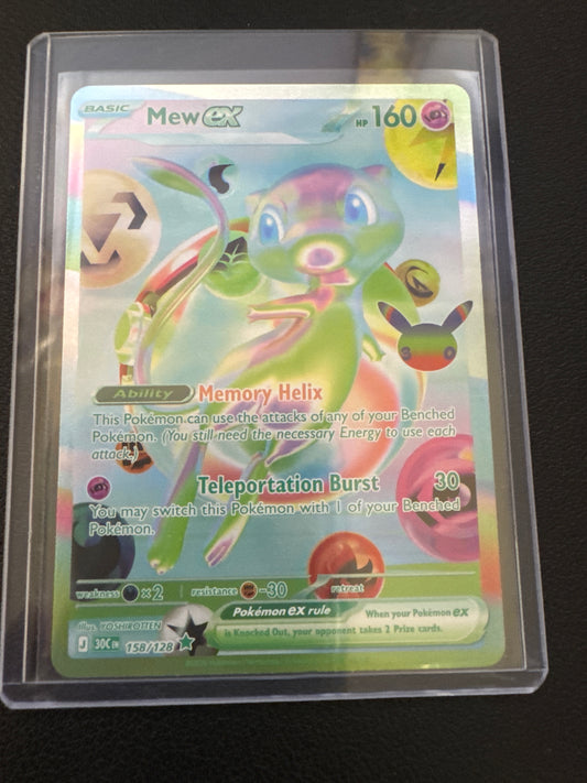 Pokemon Mew ex 158/128 30th Celebration