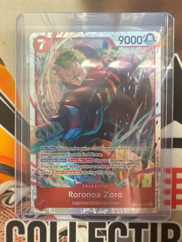 One Piece Roronoa Zoro EB04-007 Super Rare Adventure On Kami’s Island