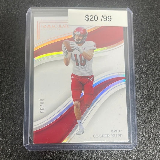 2023 NFL Immaculate Collegiate Cooper Kupp /99