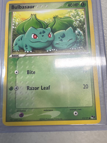 Pokémon Bulbasaur 12/17 Pop Series 2 DM