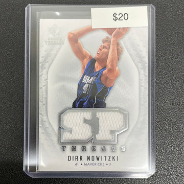 2008 Upper Deck SP Dirk Nowitzki Rookie Patch