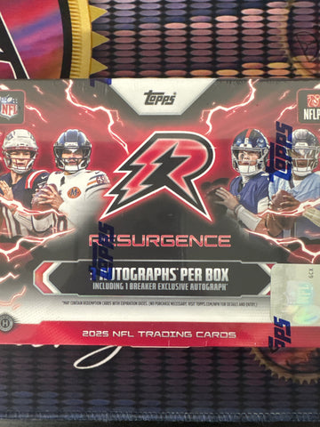 2025 Topps Resurgence NFL Delight hobby