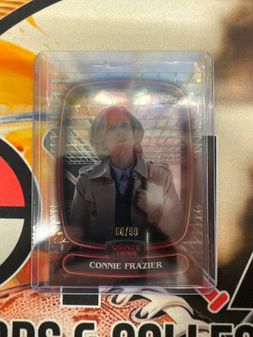 2025 Topps Stranger Things High-Tek Connie Frazier Refractor /99
