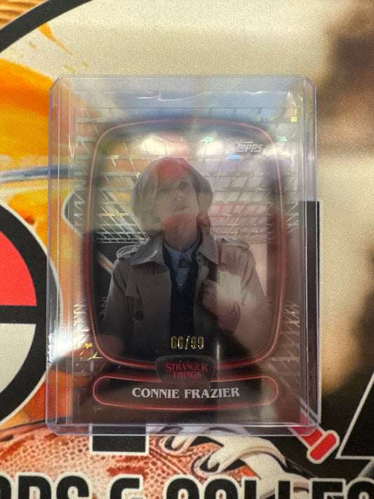 2025 Topps Stranger Things High-Tek Connie Frazier Refractor /99