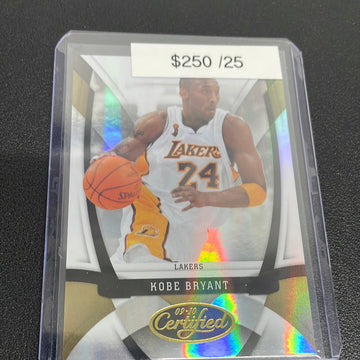 2009-10 Certified Kobe Bryant /25