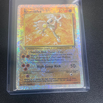 Pokémon Hitmonlee reverse holo 13/110 legendary collection