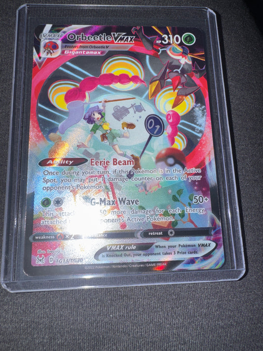 Pokemon Orbeetle VMAX TG13/TG30 Lost Origin