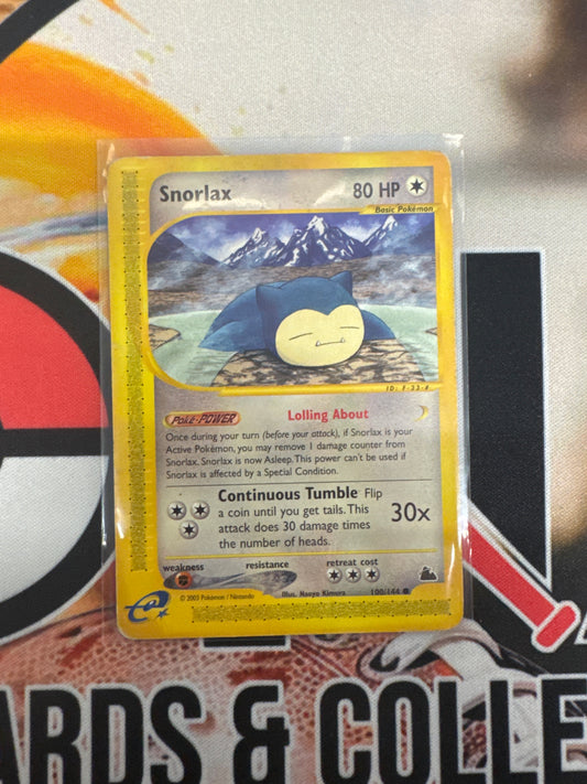 Pokemon Snorlax 100/144 Skyridge LP