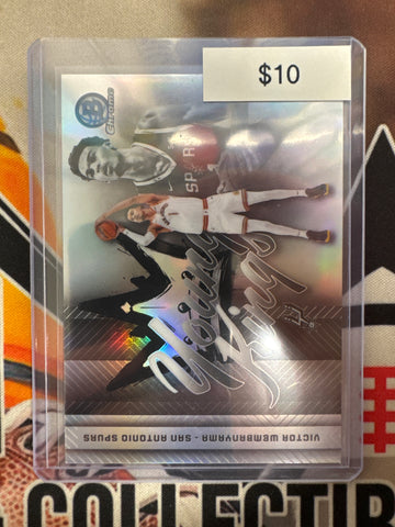 2025-26 Topps Bowman Basketball Victor Wembanyama Young Kings Refractor Insert
