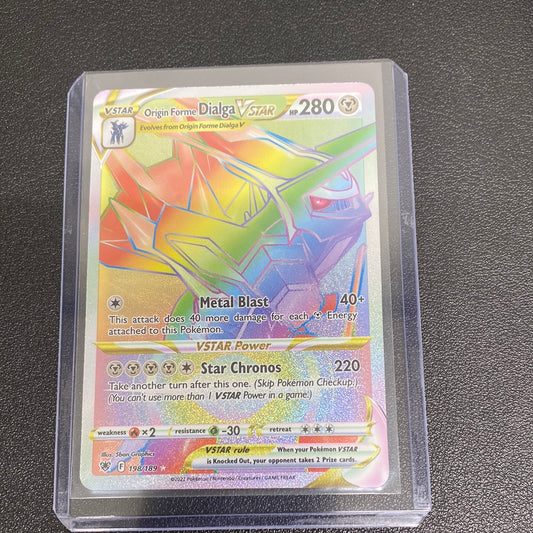 Origin forme dialga VSTAR secret astral 198/189