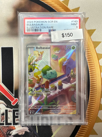 Pokemon Bulbasaur 143/142 PSA 9