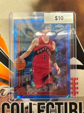 2025-26 Topps Chrome NBA Sapphire Gradey Dick