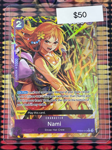 One Piece Nami Alternate Art Premium Booster -The Best- Vol. 2 PRB02-012