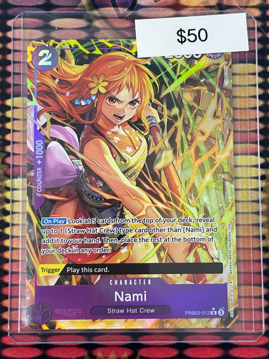 One Piece Nami Alternate Art Premium Booster -The Best- Vol. 2 PRB02-012