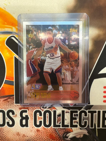 1996 Topps NBA Steve Nash NBA 50th Rookie Foil