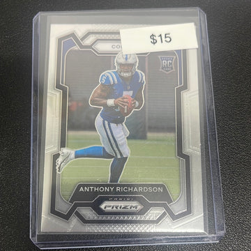 2023 NFL Prizm Anthony Richardson Base Rookie