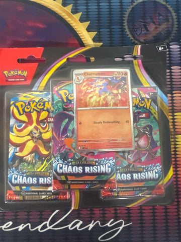 Pokemon Chaos Rising 3 pack blister