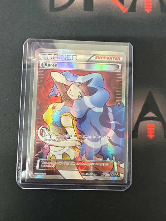 Pokémon Karen full art XY177a promo