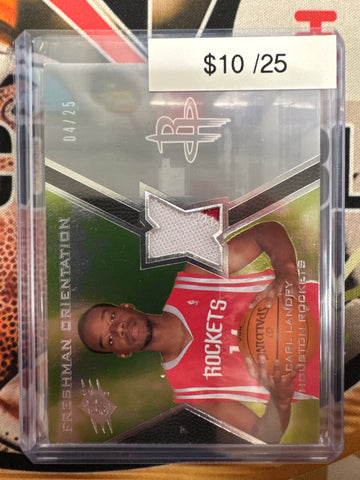 2007-08 Upper Deck NBA SPx Carl Landry Freshman Orientation Relic /25