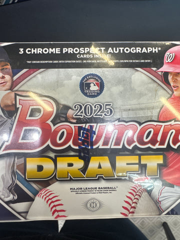 2025 Bowman Draft MLB hobby