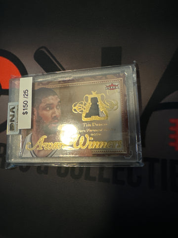 2007-08 Fleer Ultra Tim Duncan patch /25