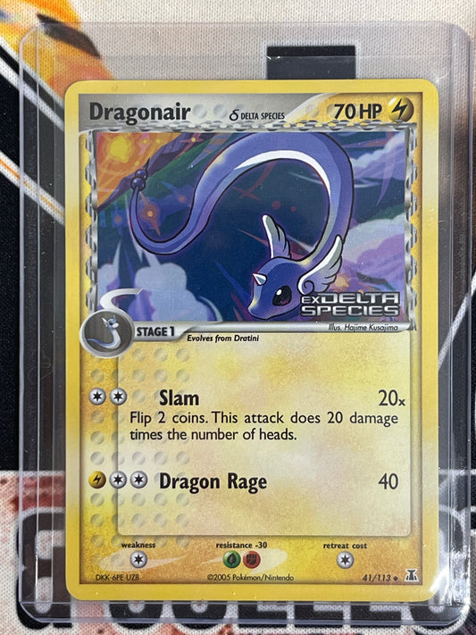 Pokémon Dragonair Reverse Holo Delta Species 41/113