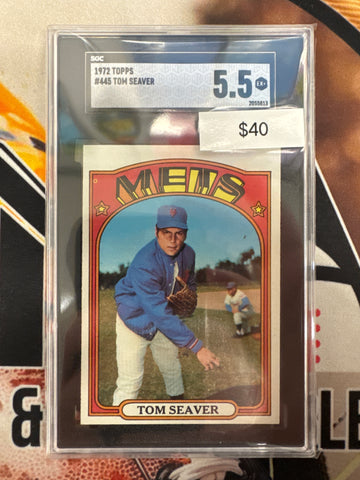 1972 Topps MLB Tom Seaver SGC 5.5
