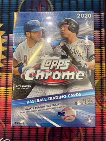 2020 Topps Chrome MLB blaster