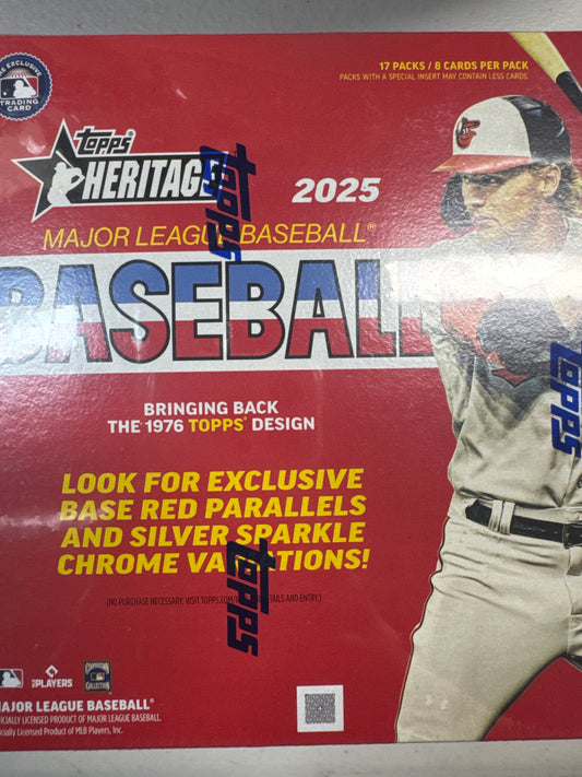 2025 Topps Heritage MLB mega