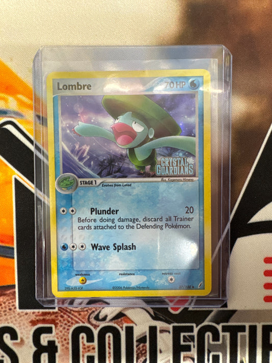 Pokémon Lombre 37/100 Crystal Guardians Reverse Holo