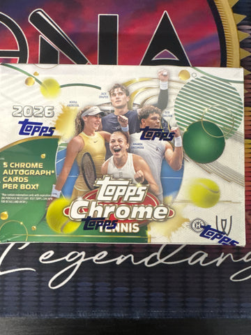 2026 Topps Chrome Tennis Delight hobby