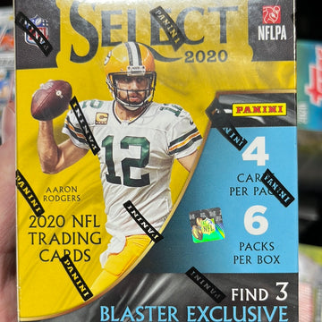 2020 Select NFL Blaster blue Prizm