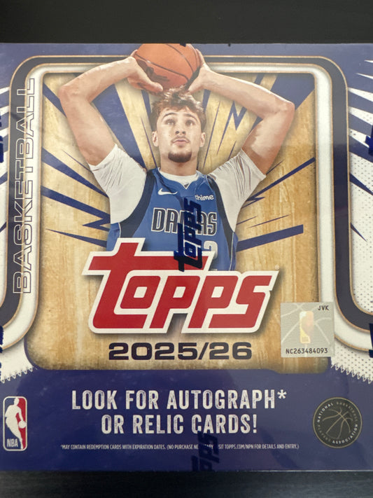 2025-25 Topps Flagship NBA Mega box
