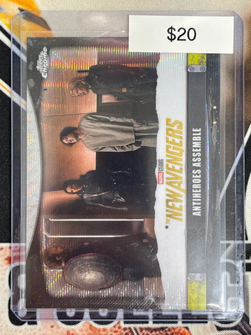 2025 Topps Chrome Marvel Studios Antiheroes Assemble The New Avengers