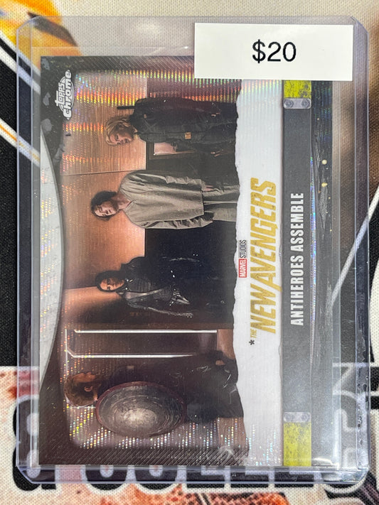 2025 Topps Chrome Marvel Studios Antiheroes Assemble The New Avengers