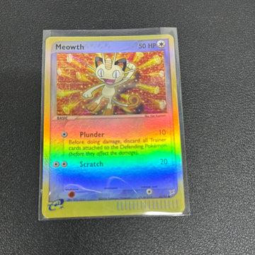 Pokemon Meowth reverse holo 42/95